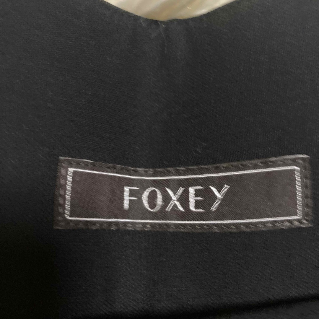 FOXEY - ほぼ未使用 フォクシー 近年モデル ワイド ブラック FOXEY - ほぼ未使用 フォクシー 近年モデル ワイド ブラック