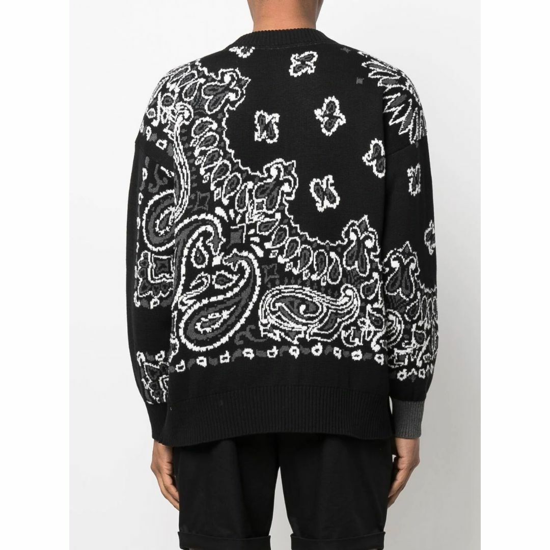 sacai - sacai bandana knit バンダナ ペイズリー ニット sacai - sacai bandana knit バンダナ ペイズリー ニット