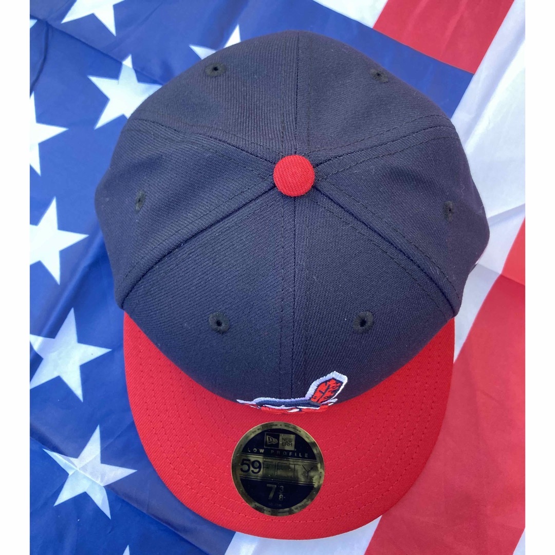 New Era クリーブランド・インディアンス キャップ 7 3/8 173 New Era クリーブランド・インディアンス キャップ 7 3/8 173