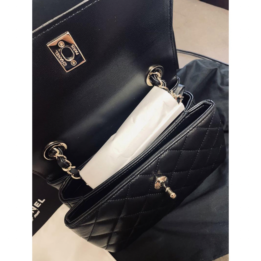 CHANEL - 未使用 シャネル トレンディCC ハンドル ミニフラップ CHANEL - 未使用 シャネル トレンディCC ハンドル ミニフラップ