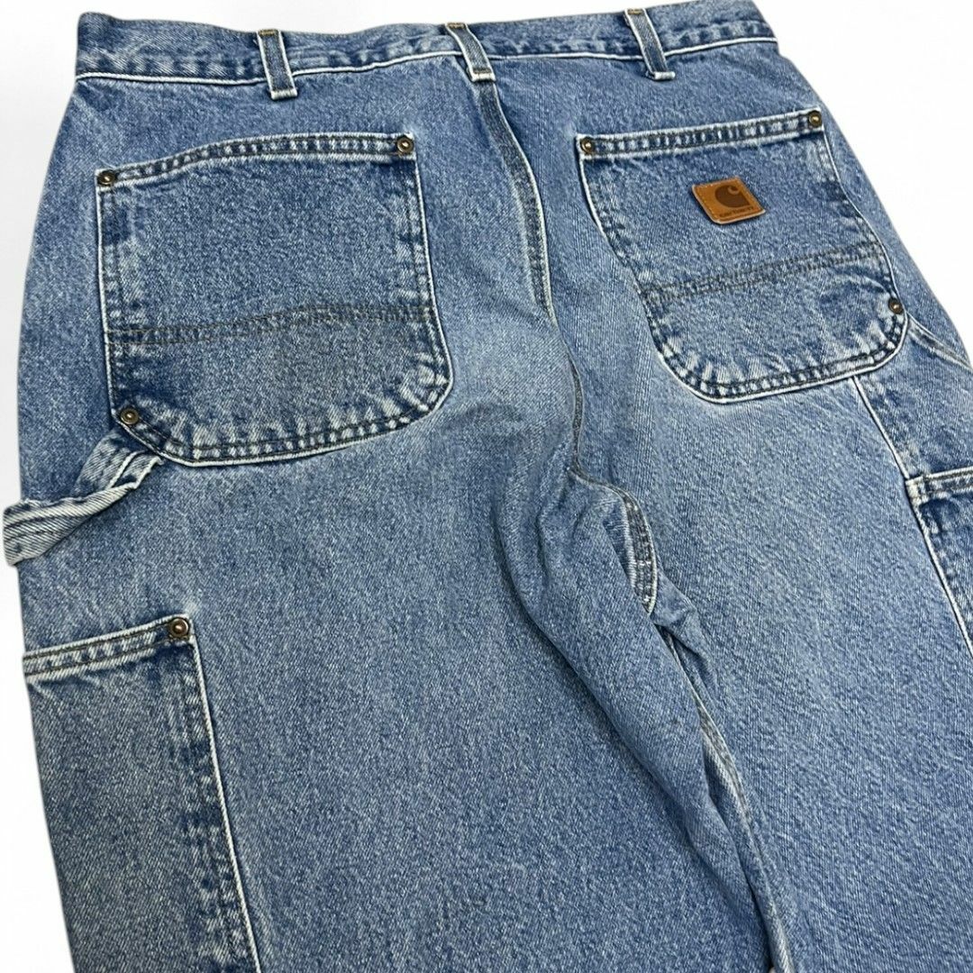 古着 フェード感抜群 MEXICO製 CARHARTT W34×L30 B73 DOUBLE 古着 フェード感抜群 MEXICO製 CARHARTT W34×L30 B73 DOUBLE