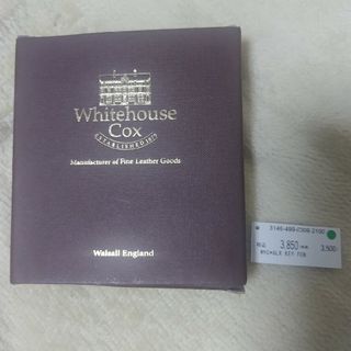 ホワイトハウスコックス(WHITEHOUSE COX)の新品　メンズ　ホワイトハウスコックス　キーホルダー　ベージュ系(キーホルダー)