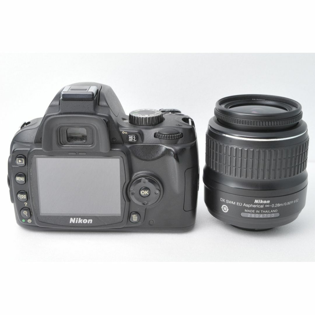 Nikon D60⭐️スマホ転送 小型 軽量 初心者 人気 一眼レフカメラ