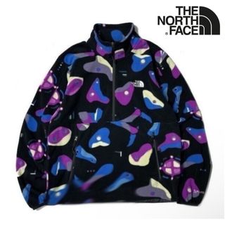 ザノースフェイス(THE NORTH FACE)の新品未使用 ノースフェイス ポーラテック1/4 総柄 L フリース USモデル(ブルゾン)