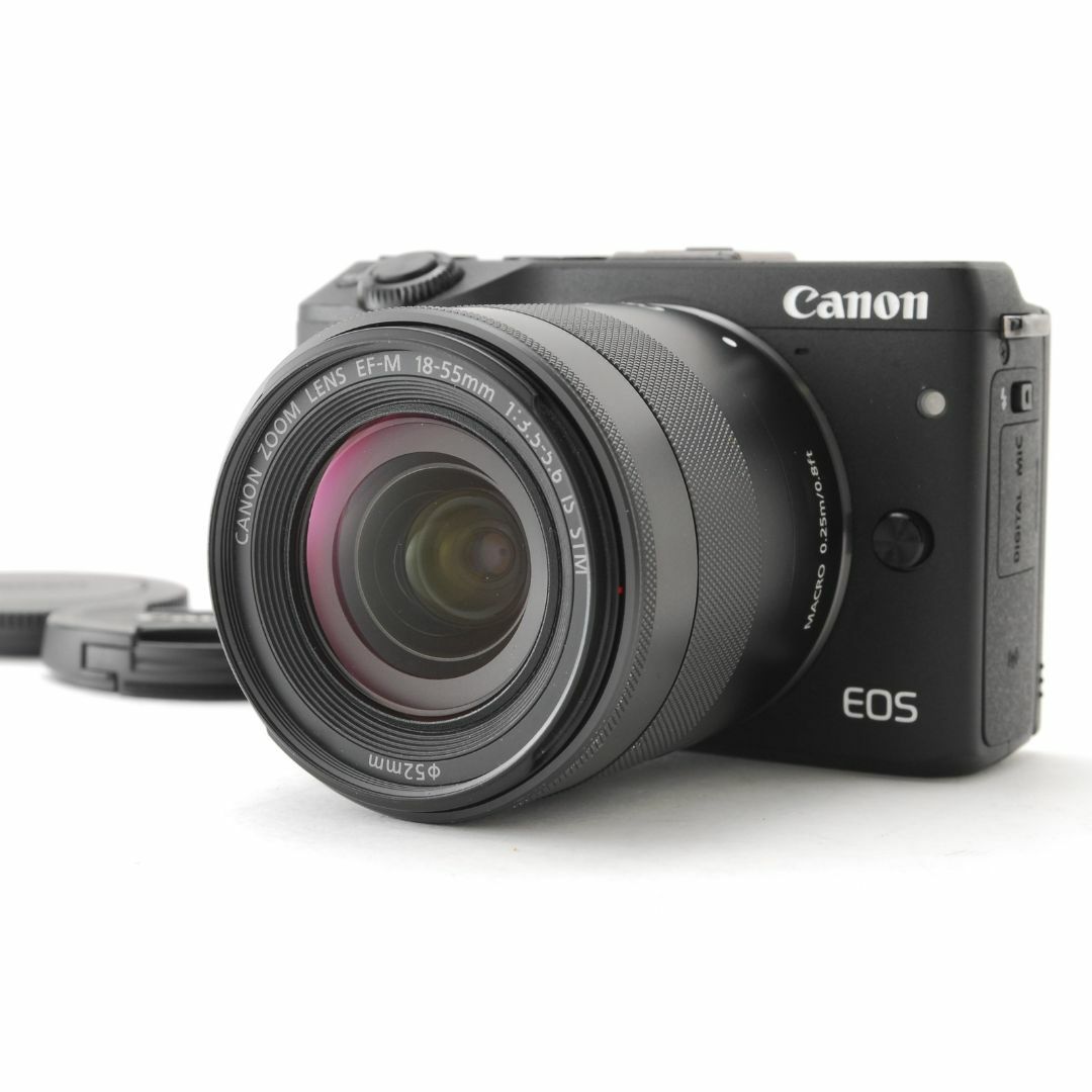 ❤️コンパクトに凝縮された実力✨Wi-Fi搭載☆キャノン EOS M3❤️ ❤️コンパクトに凝縮された実力✨Wi-Fi搭載☆キャノン EOS M3❤️