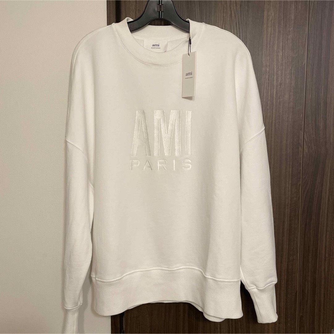 AMI PARIS アミパリ 刺繍ロゴ入り スウェット シャツ オーバーサイズ AMI PARIS アミパリ 刺繍ロゴ入り スウェット シャツ オーバーサイズ