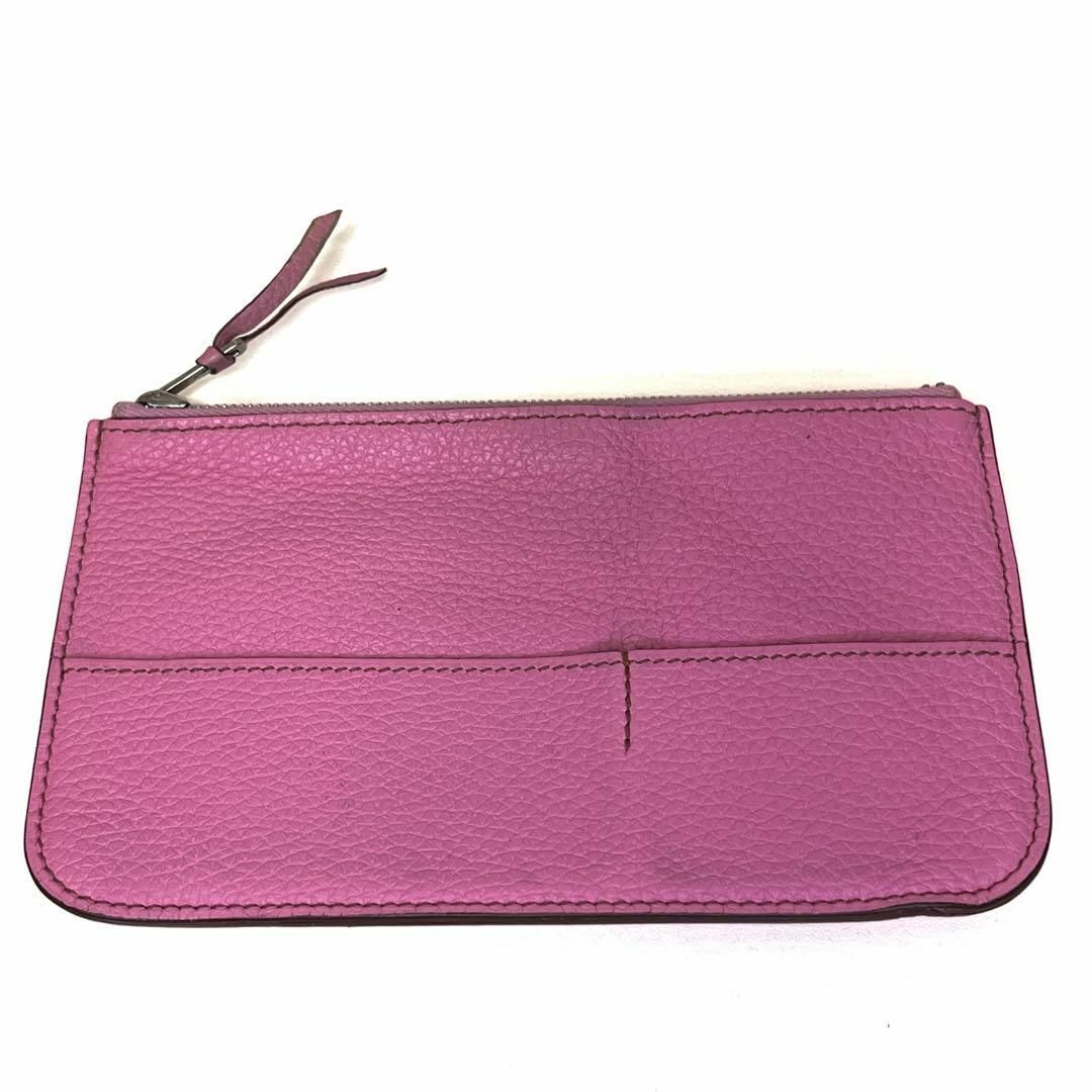 HERMES エルメス ドゴンGM トゴ レザー ピンク 長財布 □I刻印 HERMES エルメス ドゴンGM トゴ レザー ピンク 長財布 □I刻印