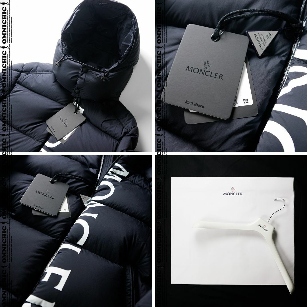 MONCLER - 新品MONCLER モンクレール ビックロゴMAURESダウンジャケット0