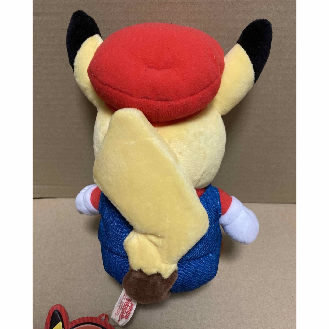 ポケモン - 【激レア品】マリオピカチュウぬいぐるみの通販 by ポケモン - 【激レア品】マリオピカチュウぬいぐるみの通販 by