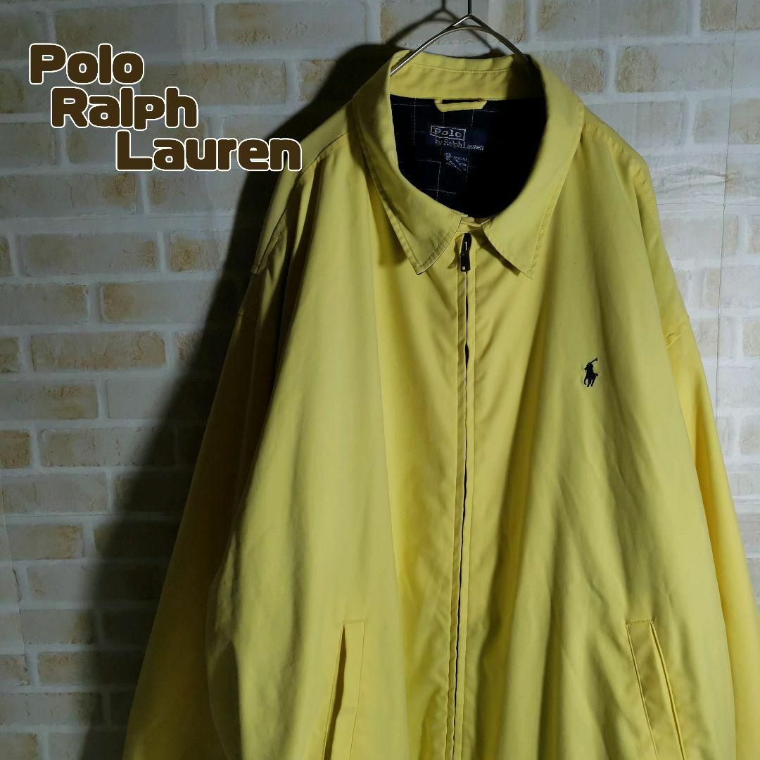 ポロラルフローレン スイング トップ イエロー ジャケット 2XL ポロラルフローレン スイング トップ イエロー ジャケット 2XL