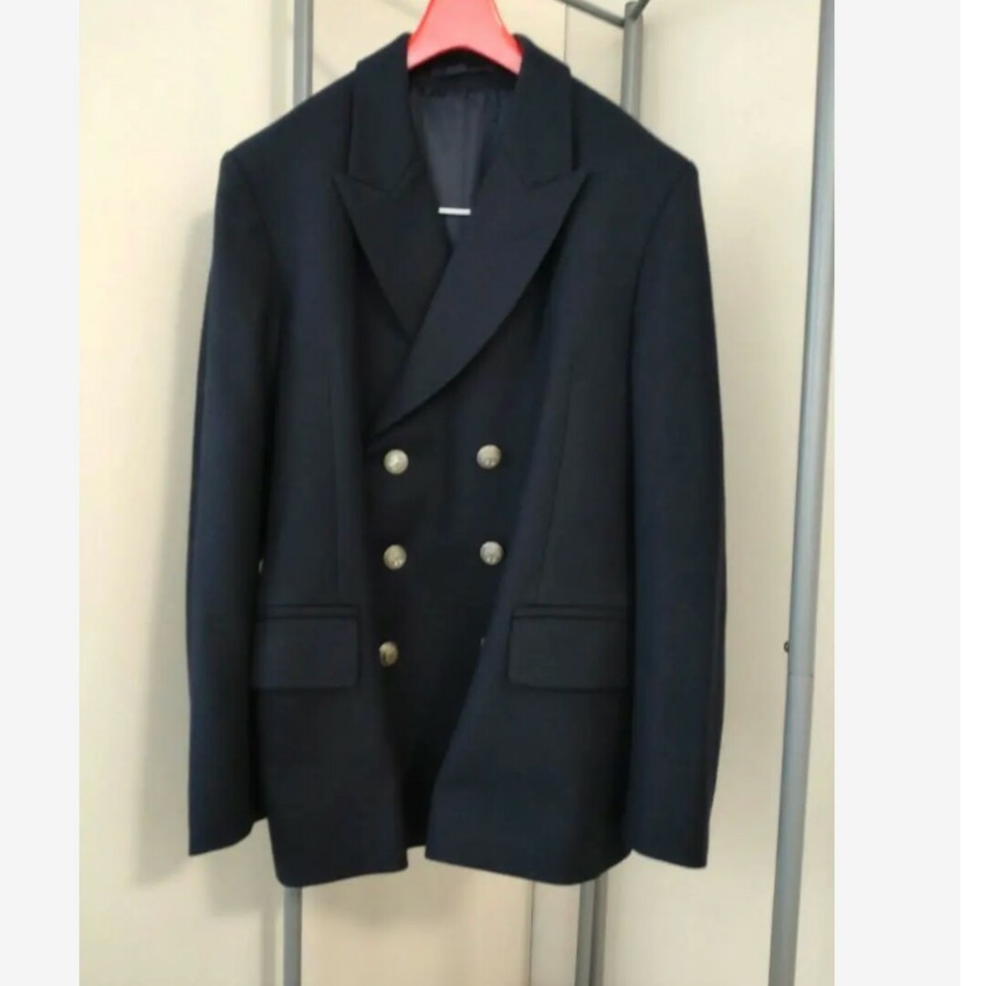 GUCCI グッチ メンズ ジャケット ダブル 黒系 濃紺 GUCCI グッチ メンズ ジャケット ダブル 黒系 濃紺