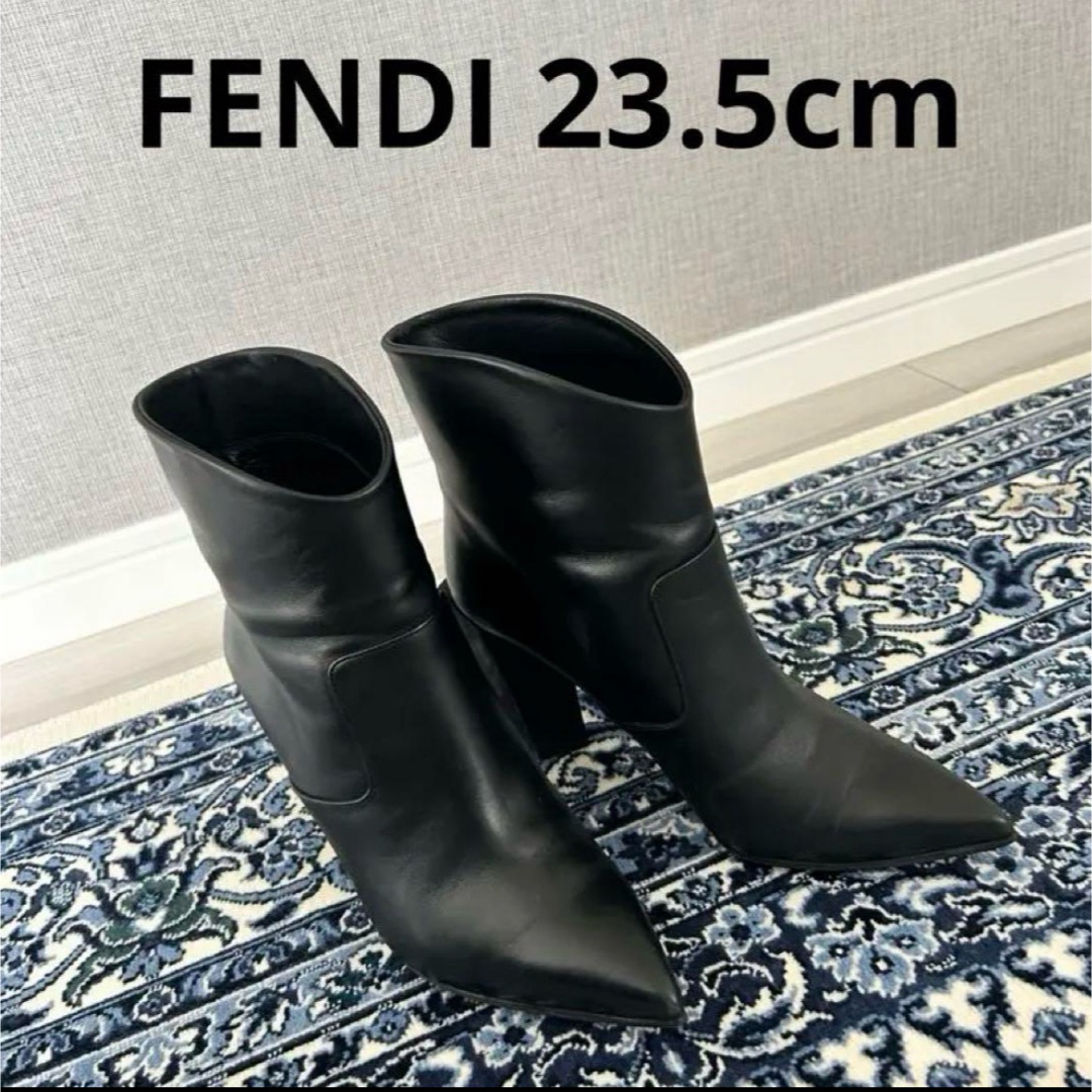 早い者勝ち!Fendi フェンディ 黒ブーツ ショート 早い者勝ち!Fendi フェンディ 黒ブーツ ショート
