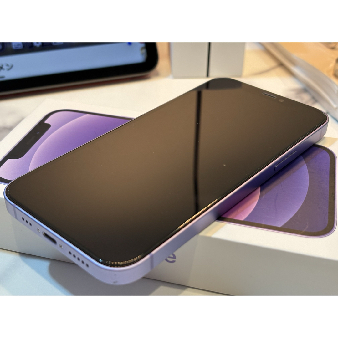 Apple iPhone 12 パープル 元箱付き 128GB Apple iPhone 12 パープル 元箱付き 128GB