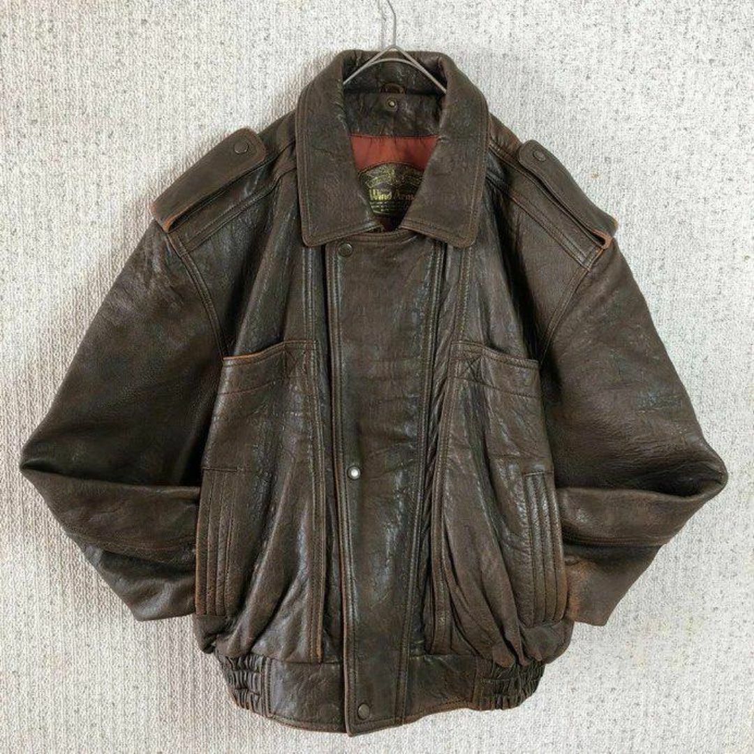 フライトジャケット レザージャケット ラムレザー 羊革 短丈 フライトジャケット レザージャケット ラムレザー 羊革 短丈
