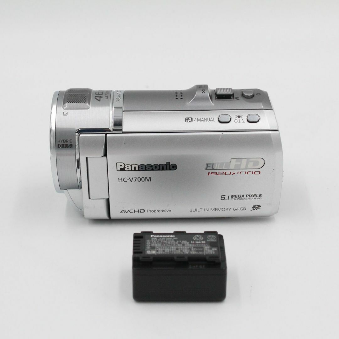 ☆良品☆ PANASONIC パナソニック HC-V700M シルバー ☆良品☆ PANASONIC パナソニック HC-V700M シルバー