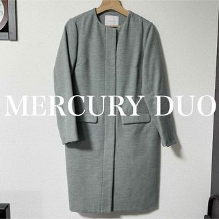 MERCURYDUO - ボリュームチェスターコートの通販 by 売り切り MERCURYDUO - ボリュームチェスターコートの通販 by 売り切り