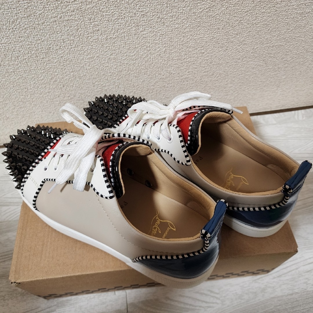 Christian Louboutin - クリスチャンルブタン メンズ 靴 27cm 箱 Christian Louboutin - クリスチャンルブタン メンズ 靴 27cm 箱