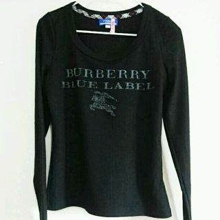 バーバリー(BURBERRY)のクリーニング済 バーバリーブルーレーベル カットソー ニット ロングTシャツ(Tシャツ(長袖/七分))