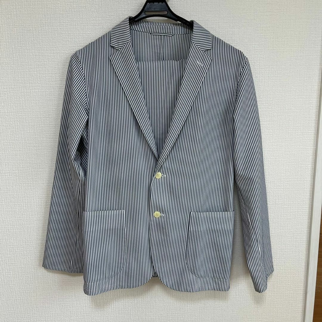 【新品未使用】グリーレーベルリラクシング　シアサッカー　セットアップ