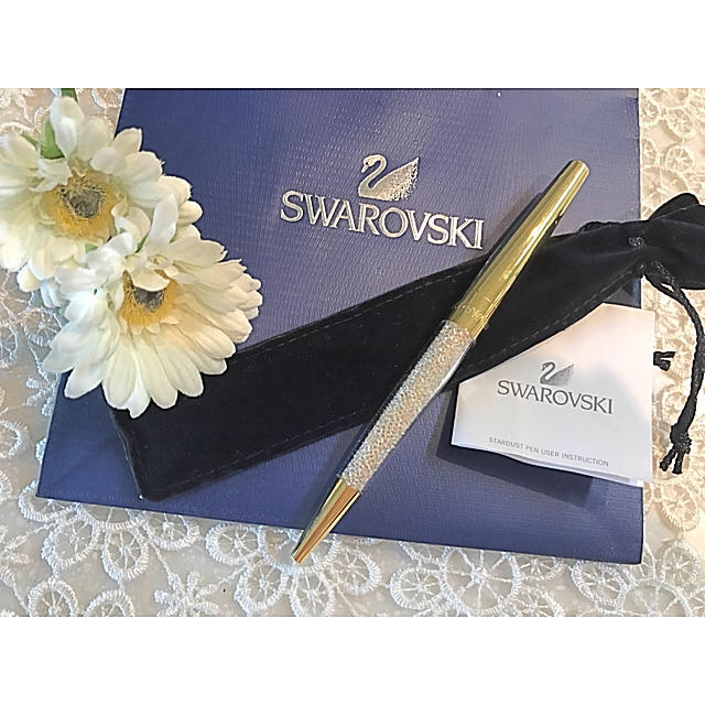 SWAROVSKI(スワロフスキー)の最終sale🈹SWAROVSKIボールペン インテリア/住まい/日用品の文房具(ペン/マーカー)の商品写真