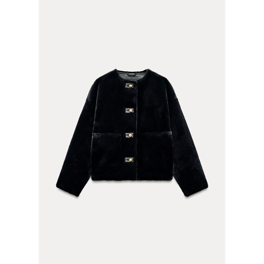 完売品 ZARA フェイクファージャケット ZWコレクション XS 新品 完売品 ZARA フェイクファージャケット ZWコレクション XS 新品