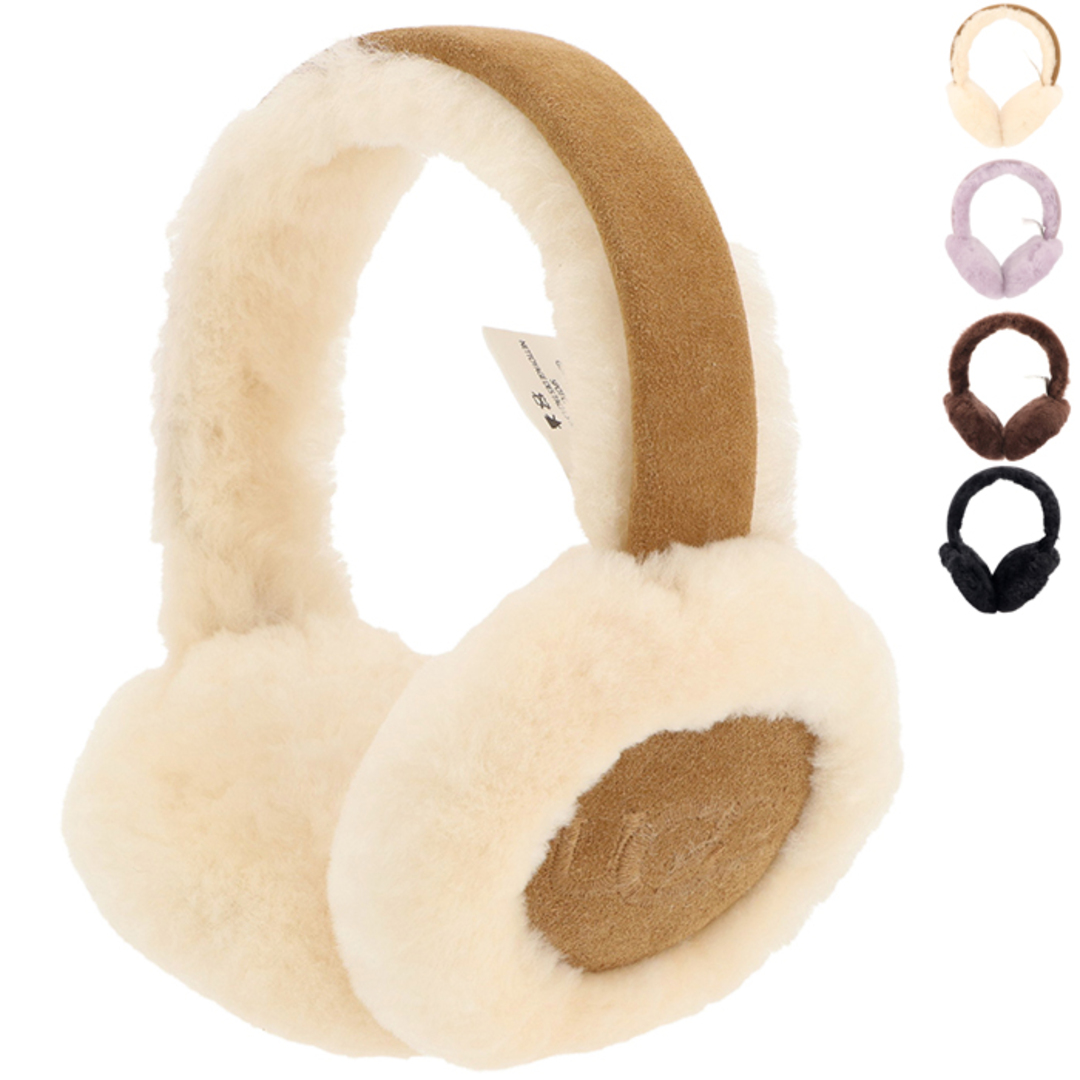 UGG - アグ UGG イヤーマフ SHEEPSKIN EMBROIDERY EARMUFF 耳 UGG - アグ UGG イヤーマフ SHEEPSKIN EMBROIDERY EARMUFF 耳