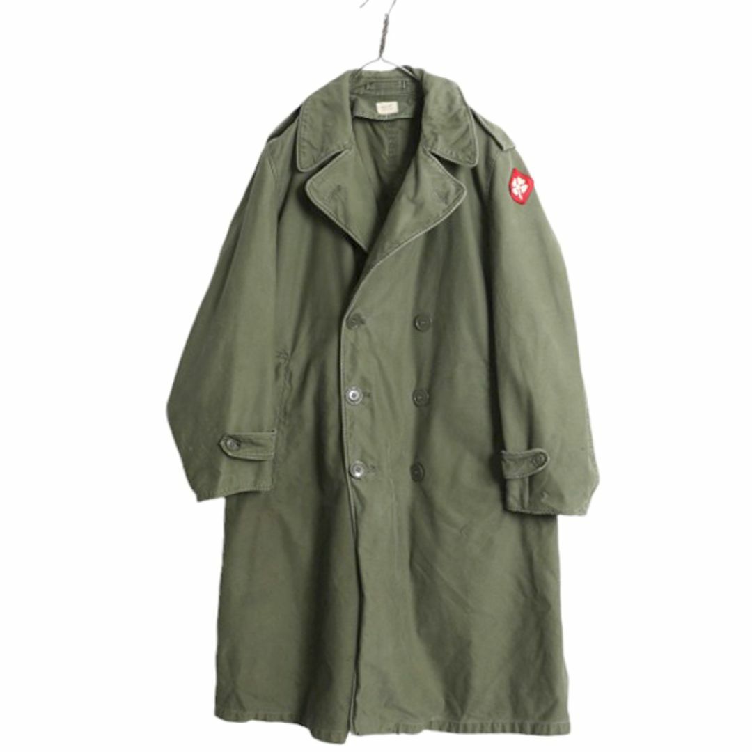 60s 米軍実物 US ARMY コットン サテン オーバー コート MEDIUM 60s 米軍実物 US ARMY コットン サテン オーバー コート MEDIUM