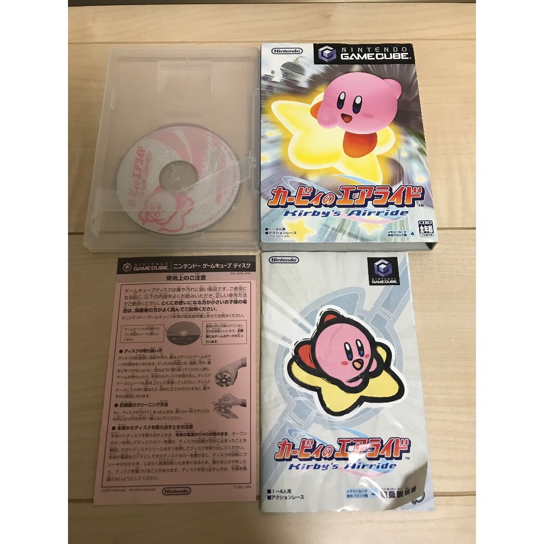 ニンテンドーゲームキューブ(ニンテンドーゲームキューブ)の✨カービィのエアライド ゲームキューブ ソフト GC✨即日発送可 エンタメ/ホビーのゲームソフト/ゲーム機本体(家庭用ゲームソフト)の商品写真