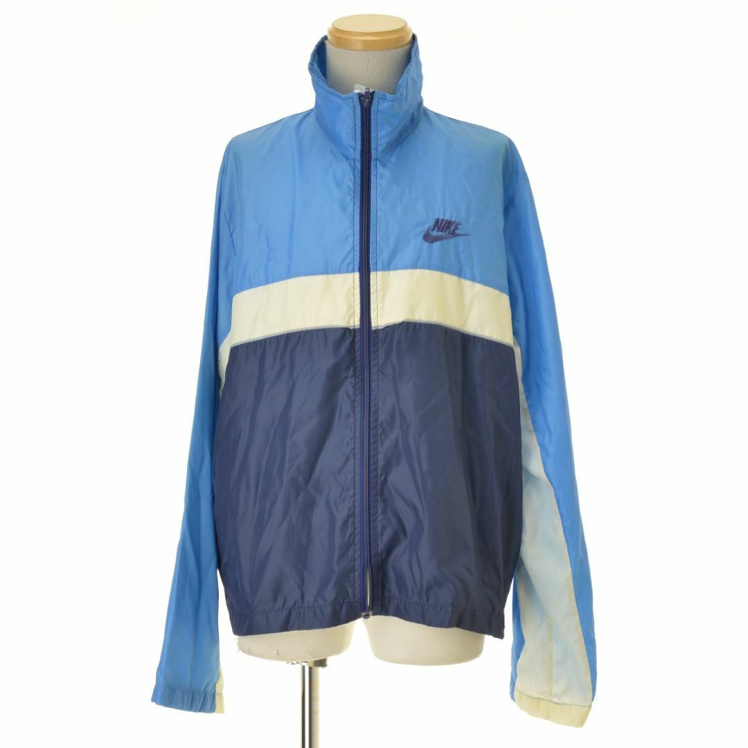 NIKE - 【NIKE】80s 紺タグ 切替 ウィンドブレーカーナイロン NIKE - 【NIKE】80s 紺タグ 切替 ウィンドブレーカーナイロン