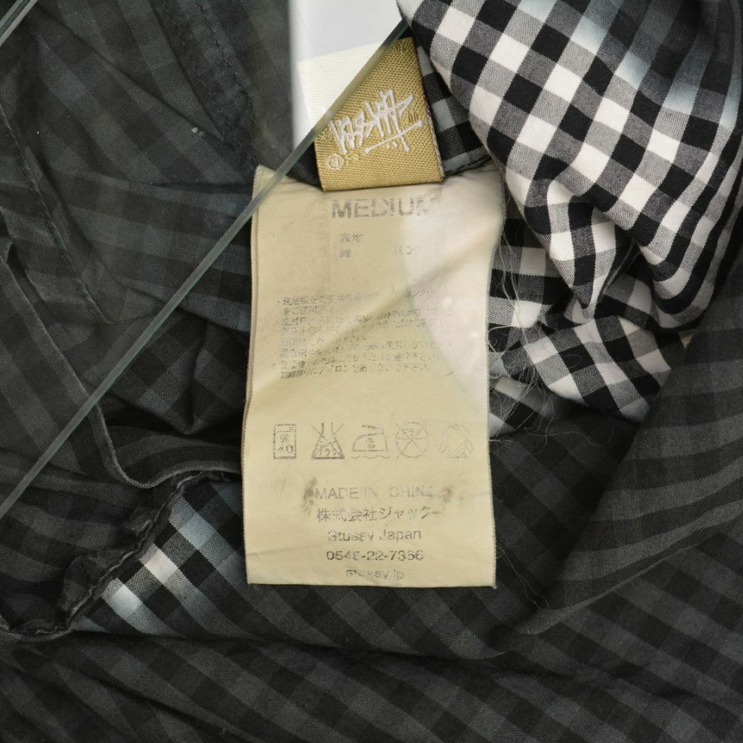 STUSSY - 【STUSSY】ギンガムチェック グラデーション長袖シャツ STUSSY - 【STUSSY】ギンガムチェック グラデーション長袖シャツ