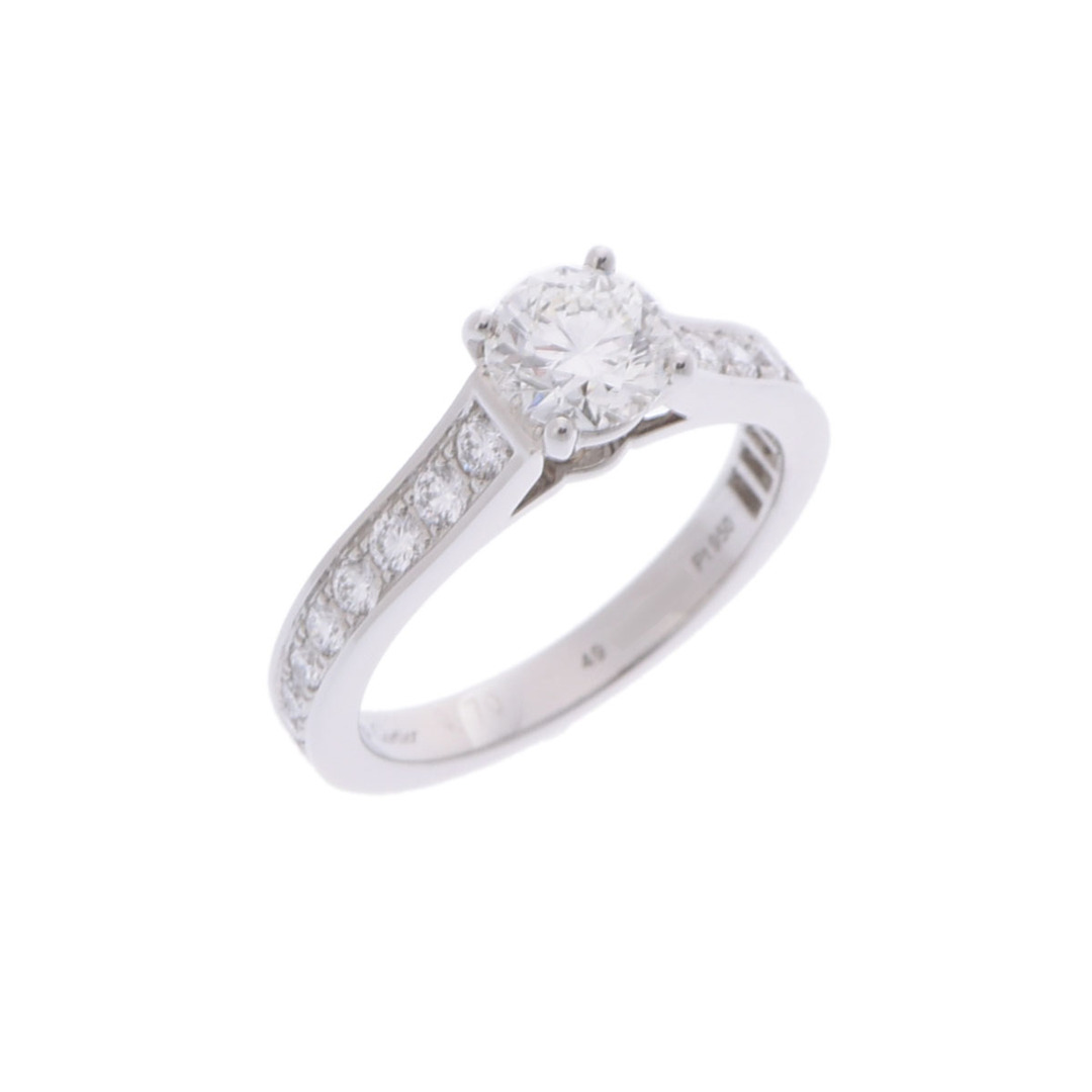 Cartier - 中古 カルティエ CARTIER レディース リング・指輪 Pt950プラチナ ダイヤモンド /ダイヤモンド
