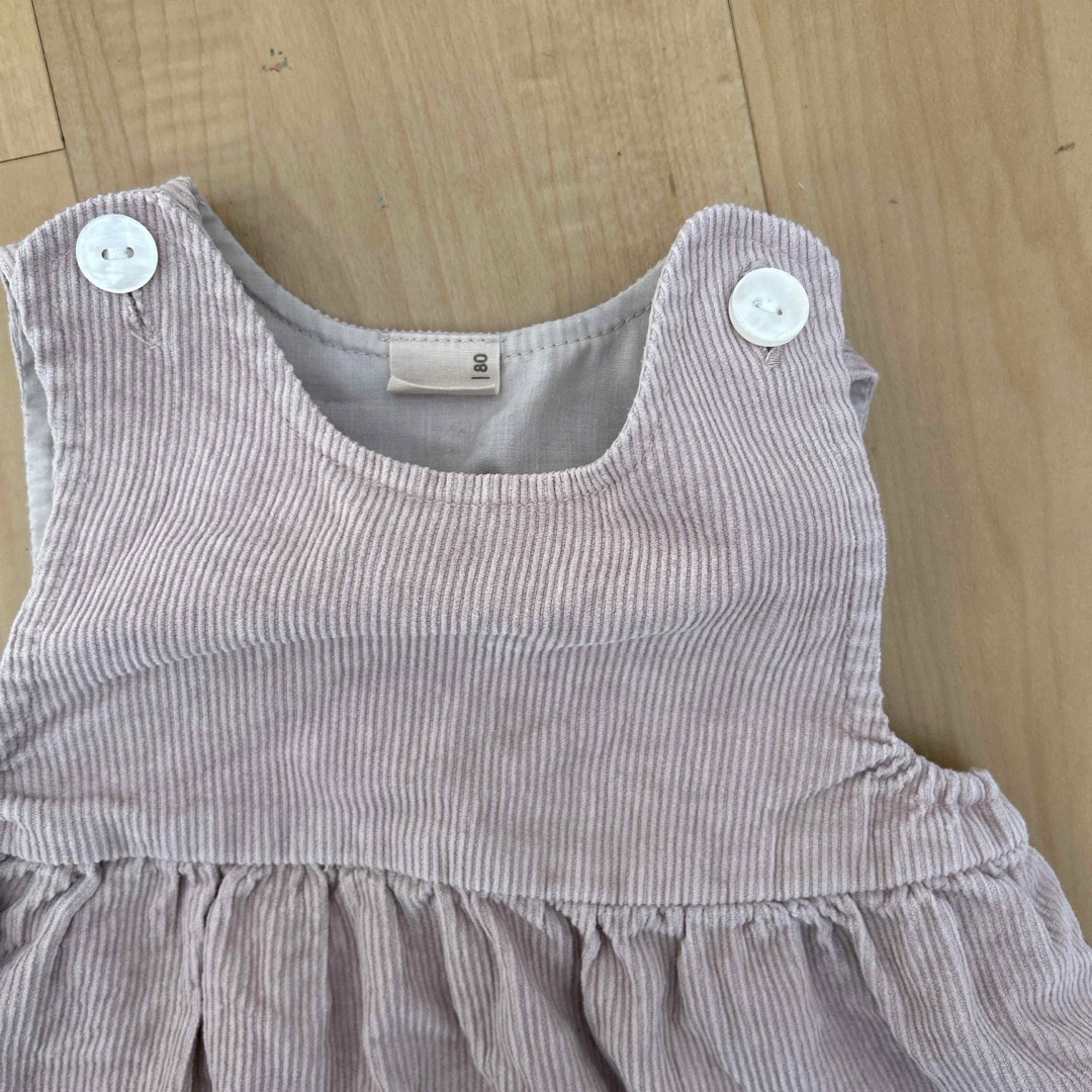 petit main(プティマイン)のプティマイン　petit main  ワンピース キッズ/ベビー/マタニティのベビー服(~85cm)(ワンピース)の商品写真