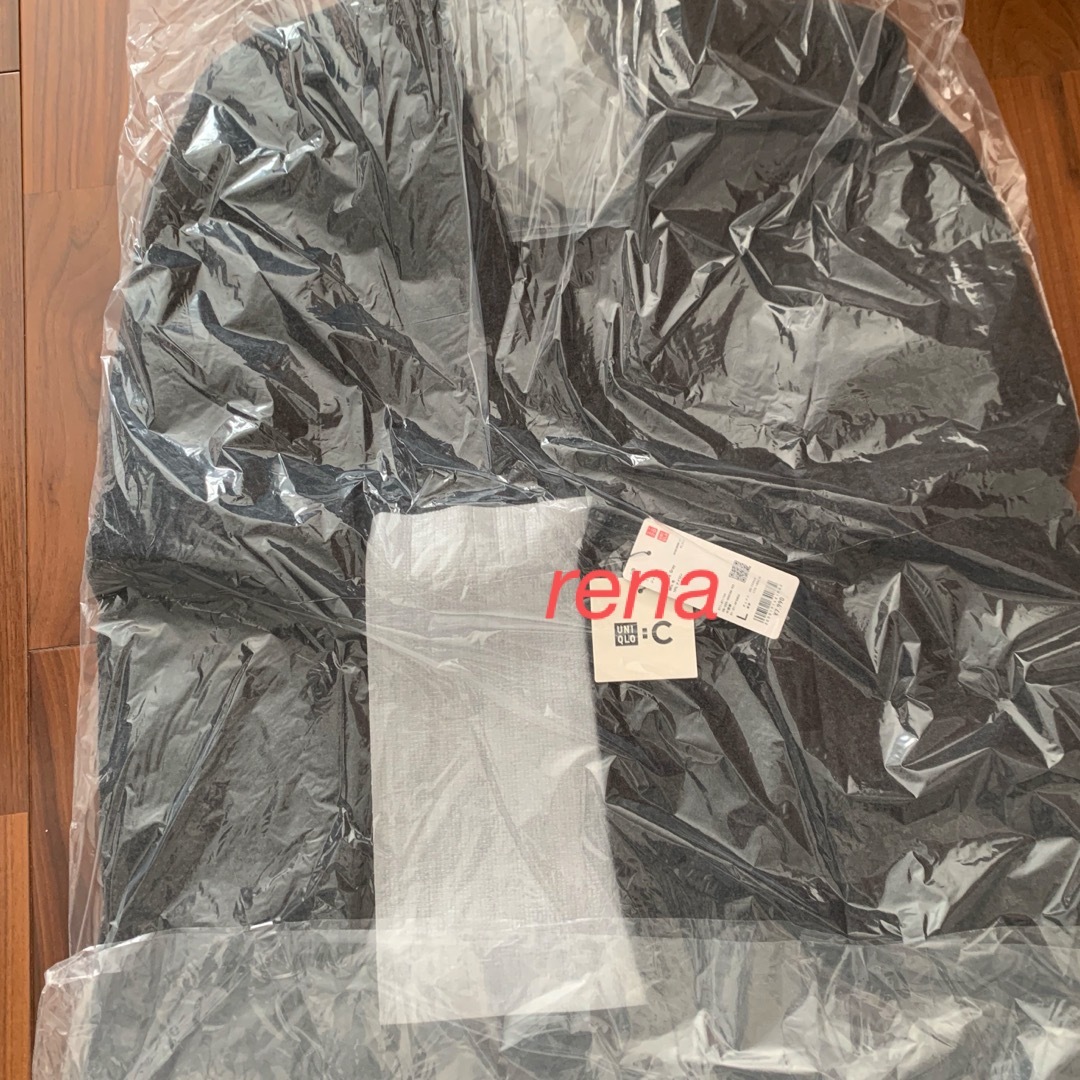 UNIQLO - UNIQLO:CニットジャケットL/ダークグレーの通販 by UNIQLO - UNIQLO:CニットジャケットL/ダークグレーの通販 by