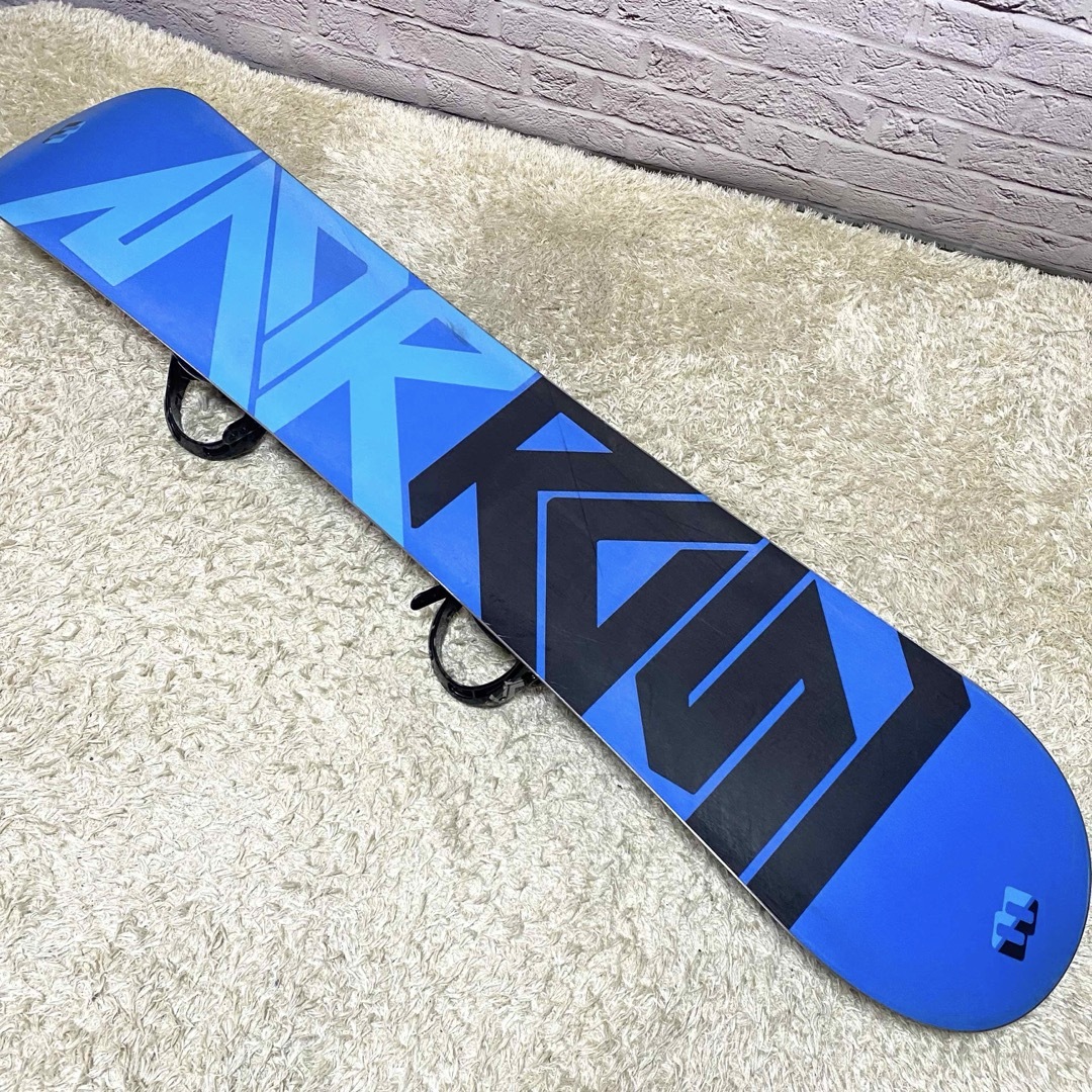 MORROW!モロー!スノーボード!ビンディング付!151cm(茶 MORROW!モロー!スノーボード!ビンディング付!151cm(茶