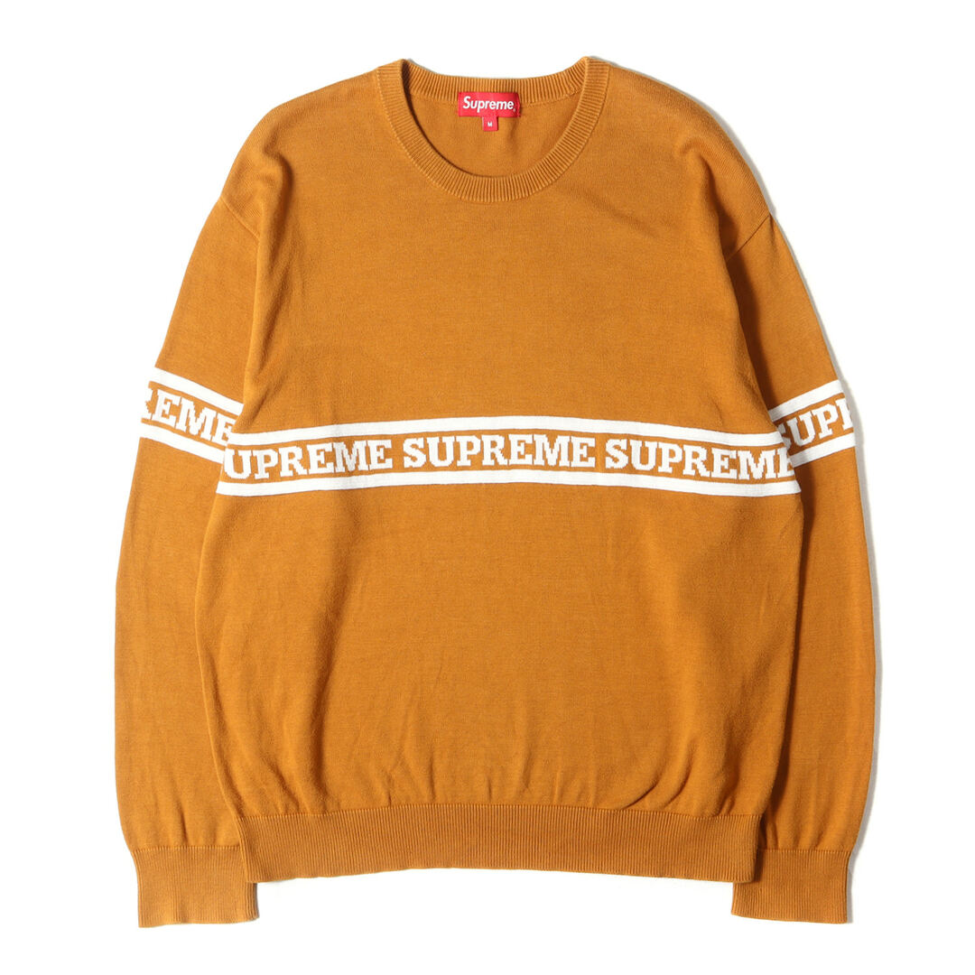 非常に高い品質 Supreme - Supreme シュプリーム ニット サイズ:M ブランドロゴ その他