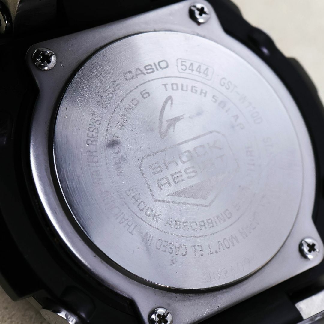 稼働 G-SHOCK G-STEEL 腕時計 電波ソーラー 25 時計 稼働 G-SHOCK G-STEEL 腕時計 電波ソーラー 25 時計