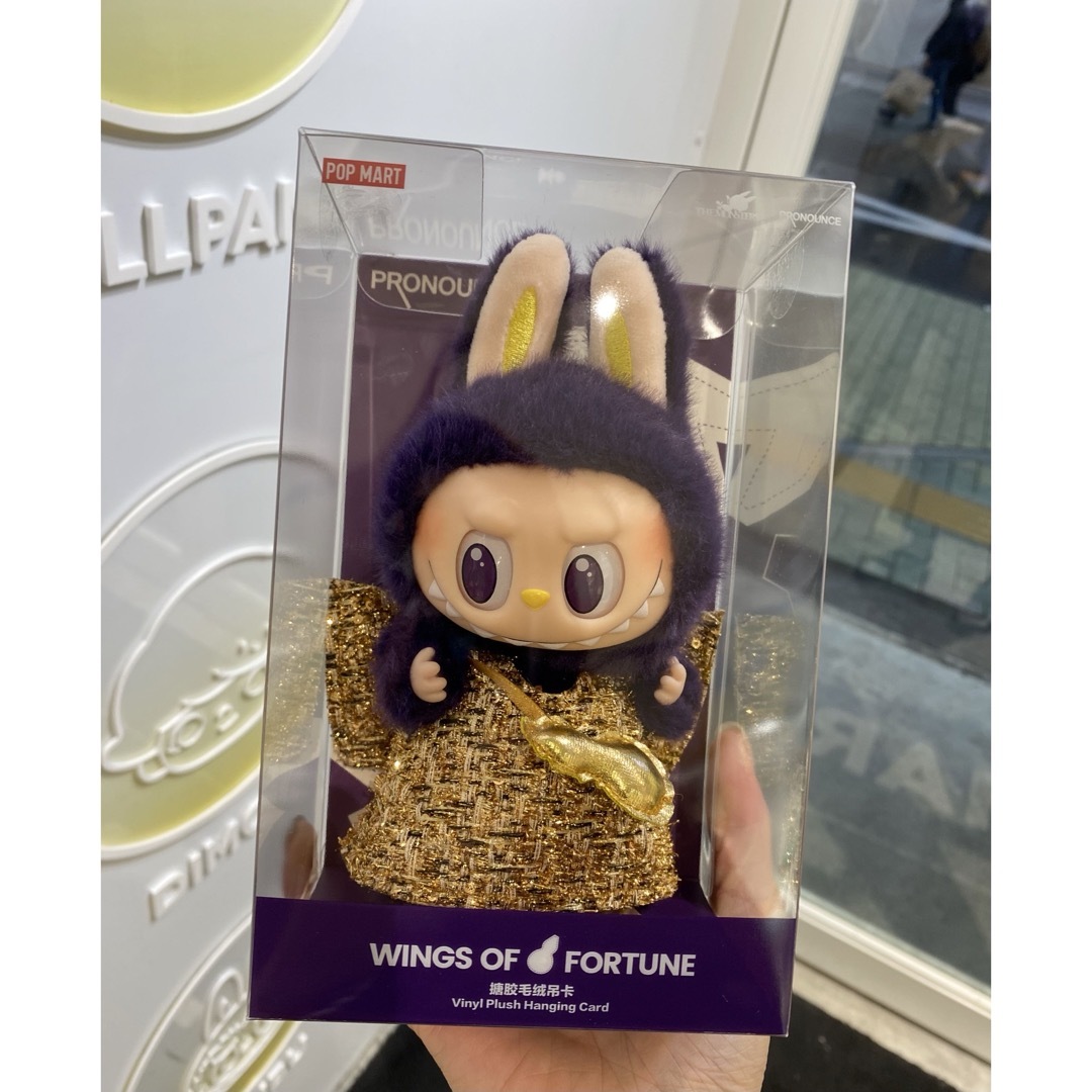 LABUBU PRONOUNCE WINGS OF FORTUNE ぬいぐるみ LABUBU PRONOUNCE WINGS OF FORTUNE ぬいぐるみ