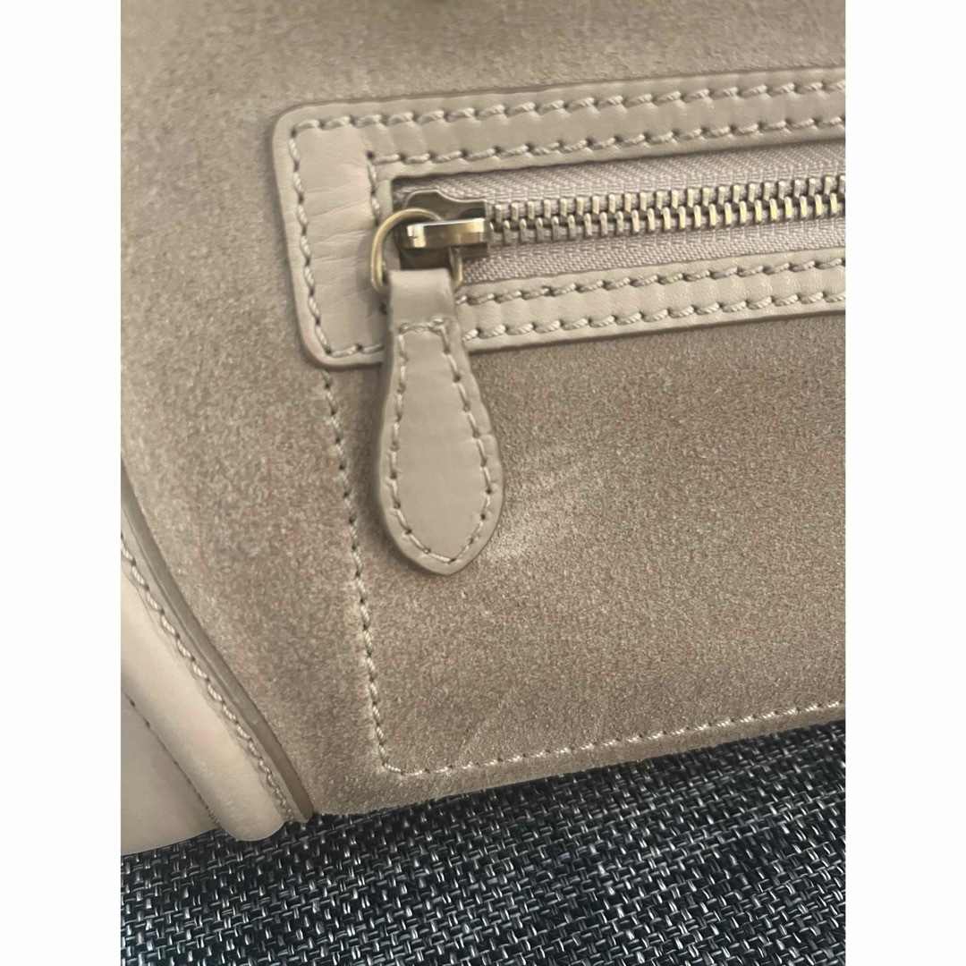 CELINE - セリーヌ ラゲージ マイクロ ベージュ スエードの通販 CELINE - セリーヌ ラゲージ マイクロ ベージュ スエードの通販