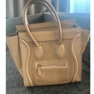 CELINE - セリーヌ ラゲージ マイクロ ベージュ スエードの通販 CELINE - セリーヌ ラゲージ マイクロ ベージュ スエードの通販