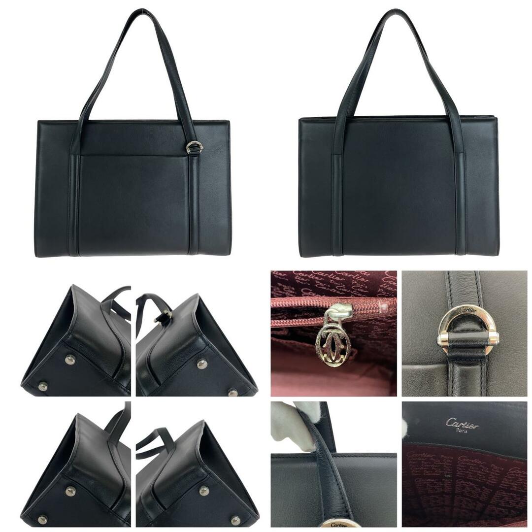 Cartier - 美品 CARTIER カルティエ ブラック 黒 シルバー金具 Cartier - 美品 CARTIER カルティエ ブラック 黒 シルバー金具
