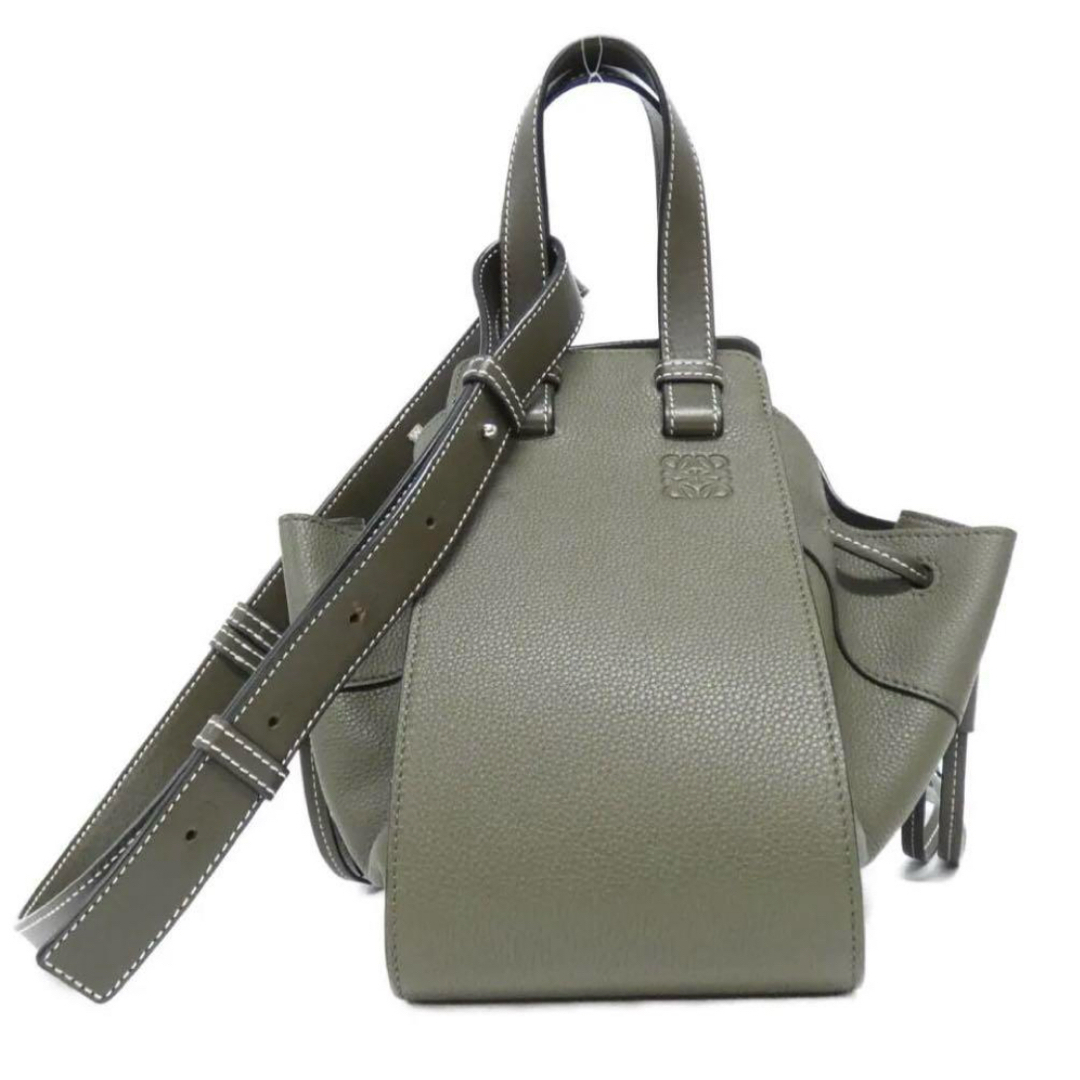 ロエベ LOEWE ハンモック カーキ 正規品チャームなし バッグ ロエベ LOEWE ハンモック カーキ 正規品チャームなし バッグ