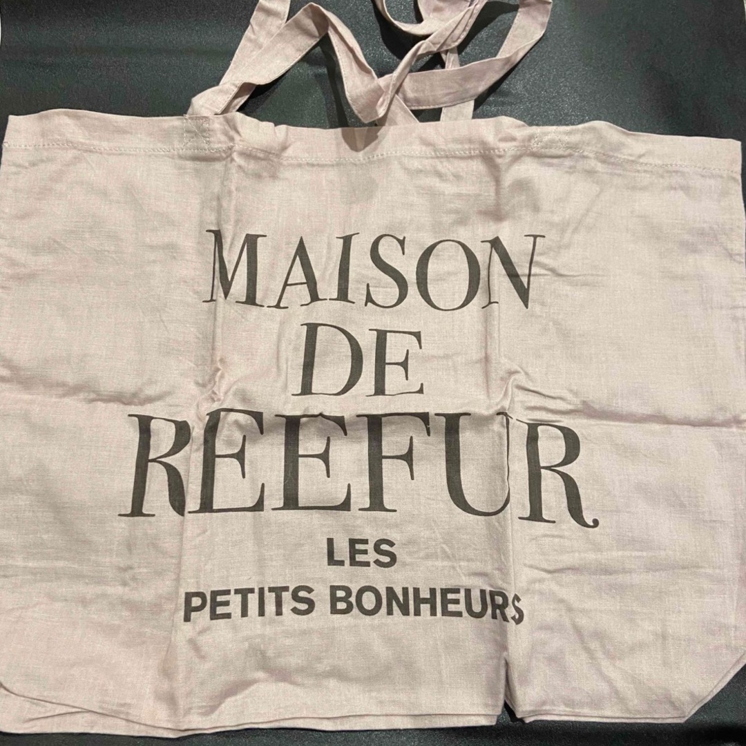 Maison de Reefur(メゾンドリーファー)のメゾンドリーファー ショッパー 紫 中 横長 レディースのバッグ(ショップ袋)の商品写真