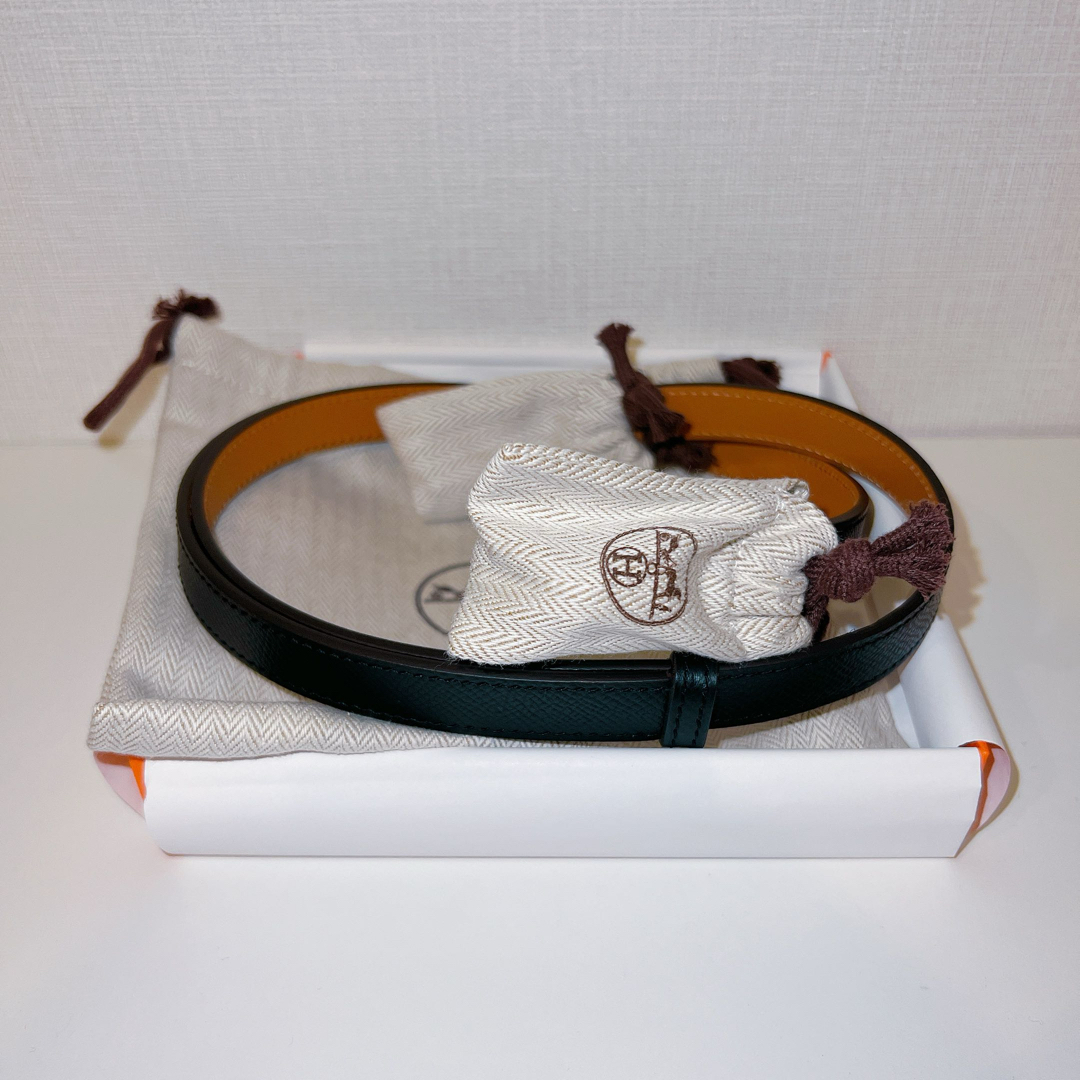 HERMES - 【新品・未使用品】エルメス ケリーベルト 18 ブラック HERMES - 【新品・未使用品】エルメス ケリーベルト 18 ブラック