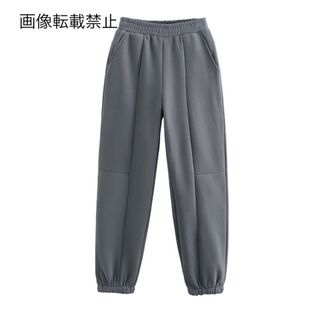 ☕️11月新作🌇15922◆gray グレー スウェット ロングパンツ(カジュアルパンツ)
