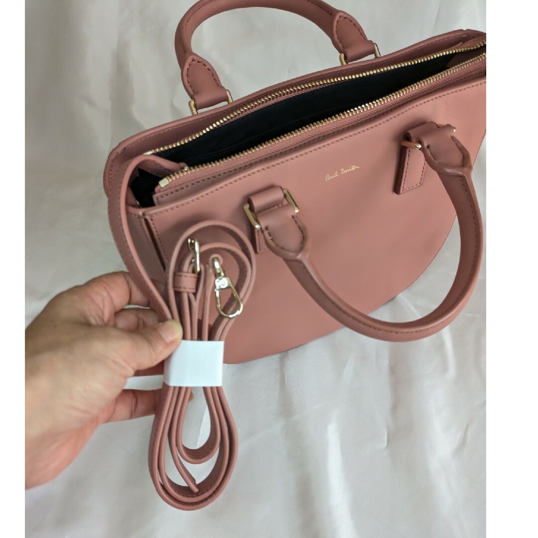 新品SALE】ポールスミスPaul smith 2WAYバッグ ピンク 新品SALE】ポールスミスPaul smith 2WAYバッグ ピンク