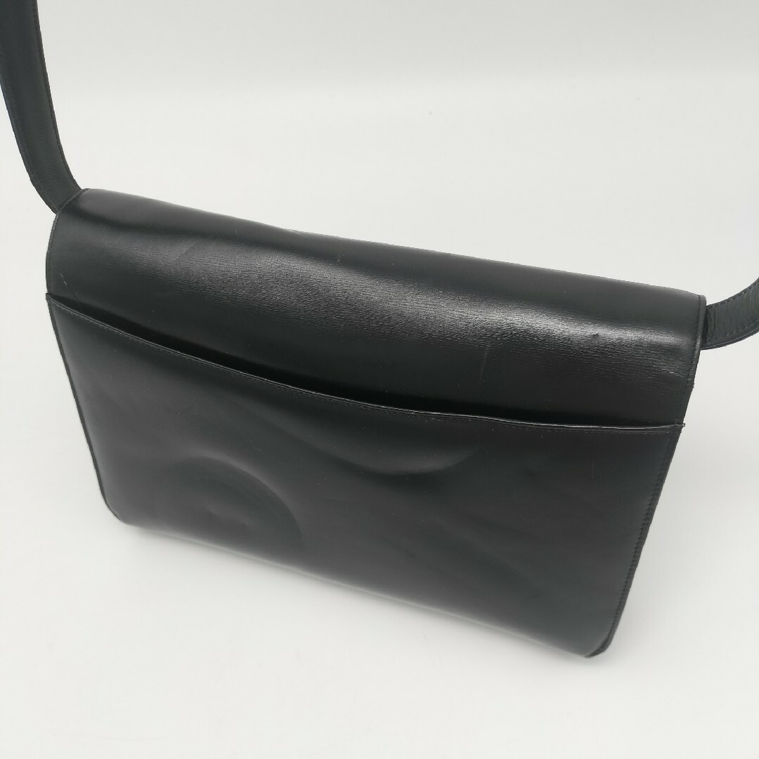 CELINE - 極美品✨セリーヌ ショルダーバッグ レザー ブラック CELINE - 極美品✨セリーヌ ショルダーバッグ レザー ブラック
