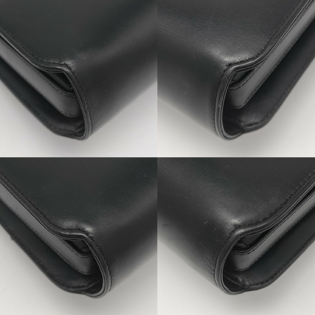 CELINE - 極美品✨セリーヌ ショルダーバッグ レザー ブラック CELINE - 極美品✨セリーヌ ショルダーバッグ レザー ブラック