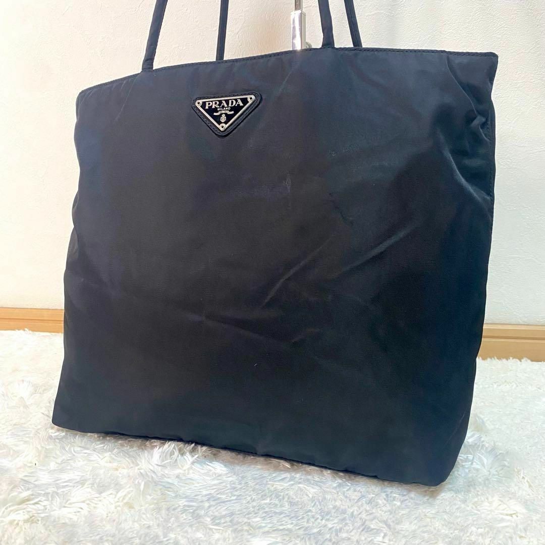 PRADA - 【極美品】 プラダ ナイロン ブラック 黒 トートバッグ PRADA - 【極美品】 プラダ ナイロン ブラック 黒 トートバッグ