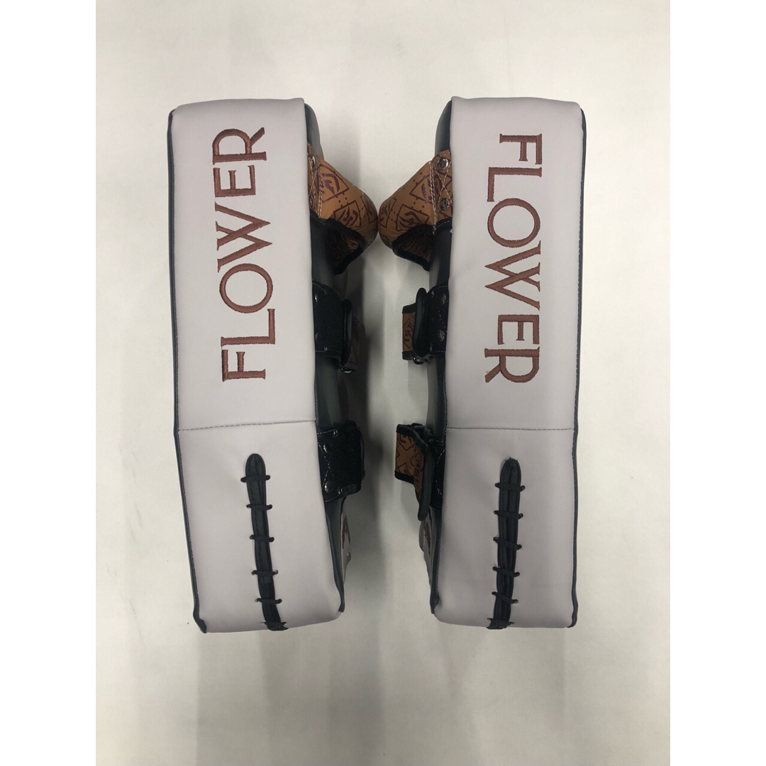 FLOWER×GRIT キックミット BROWN 2個セット トレーニング用品 FLOWER×GRIT キックミット BROWN 2個セット トレーニング用品