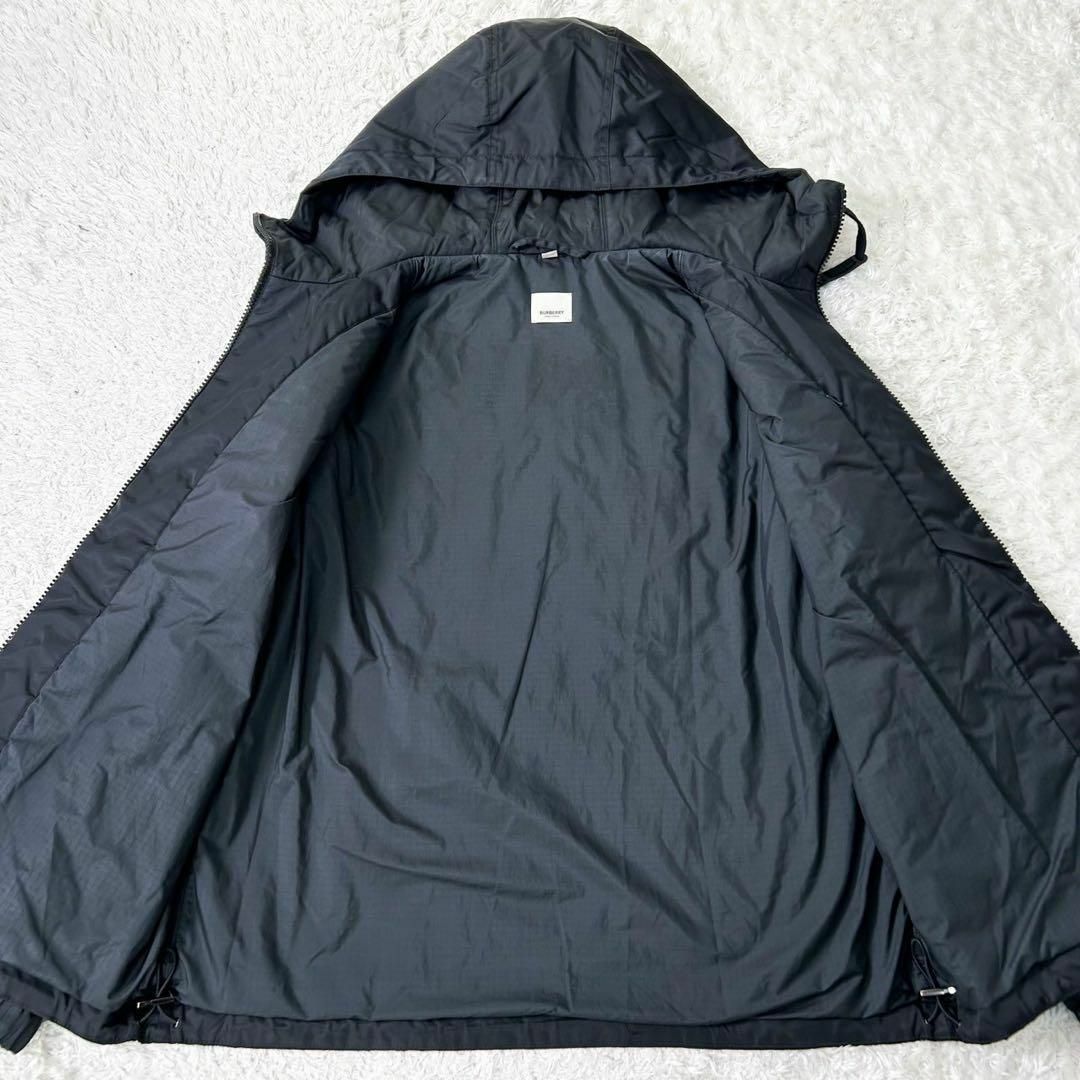 美品 BURBERRY バーバリー バックエンブレムプリント 中綿ジャケット 美品 BURBERRY バーバリー バックエンブレムプリント 中綿ジャケット